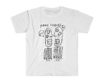Make Friends Unisex Softstyle T-Shirt