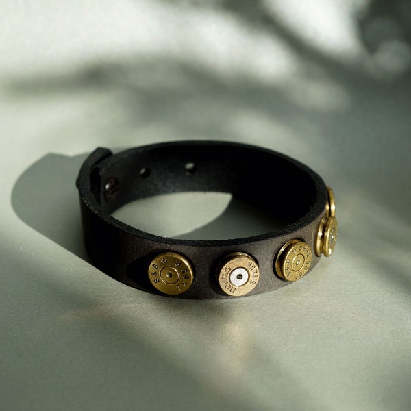 Bracelet avec douilles pour chasseurs, hommes ou femmes