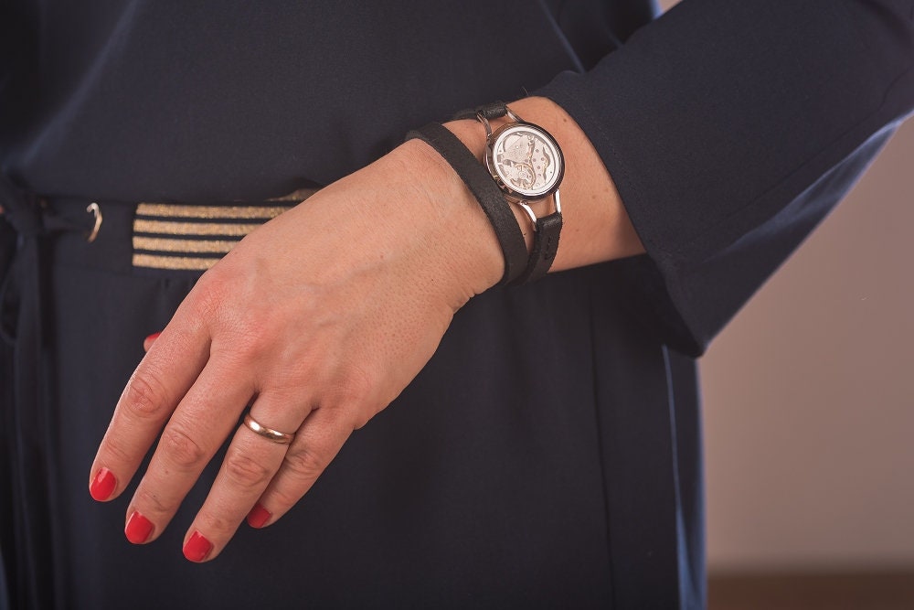 Steampunk Uhr Lederarmband Steampunk Uhr Mit Lederarmband Damen