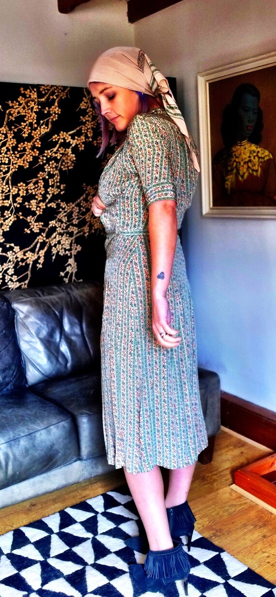 dress with matching head scarf