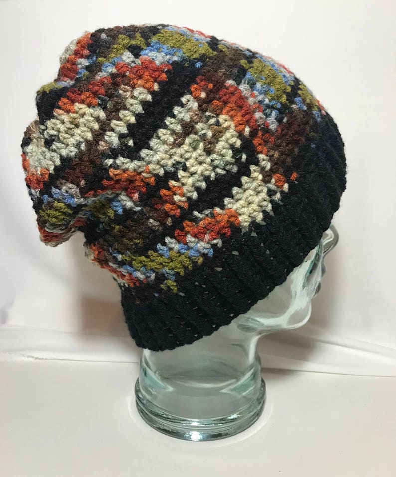 Crochet beanie hat skull cap