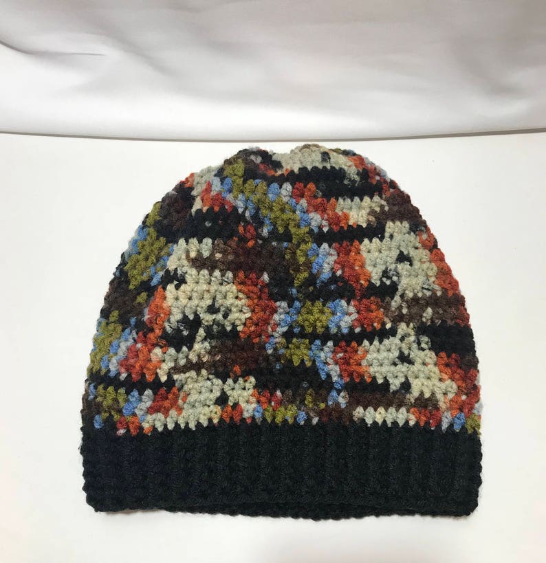 Crochet beanie hat skull cap