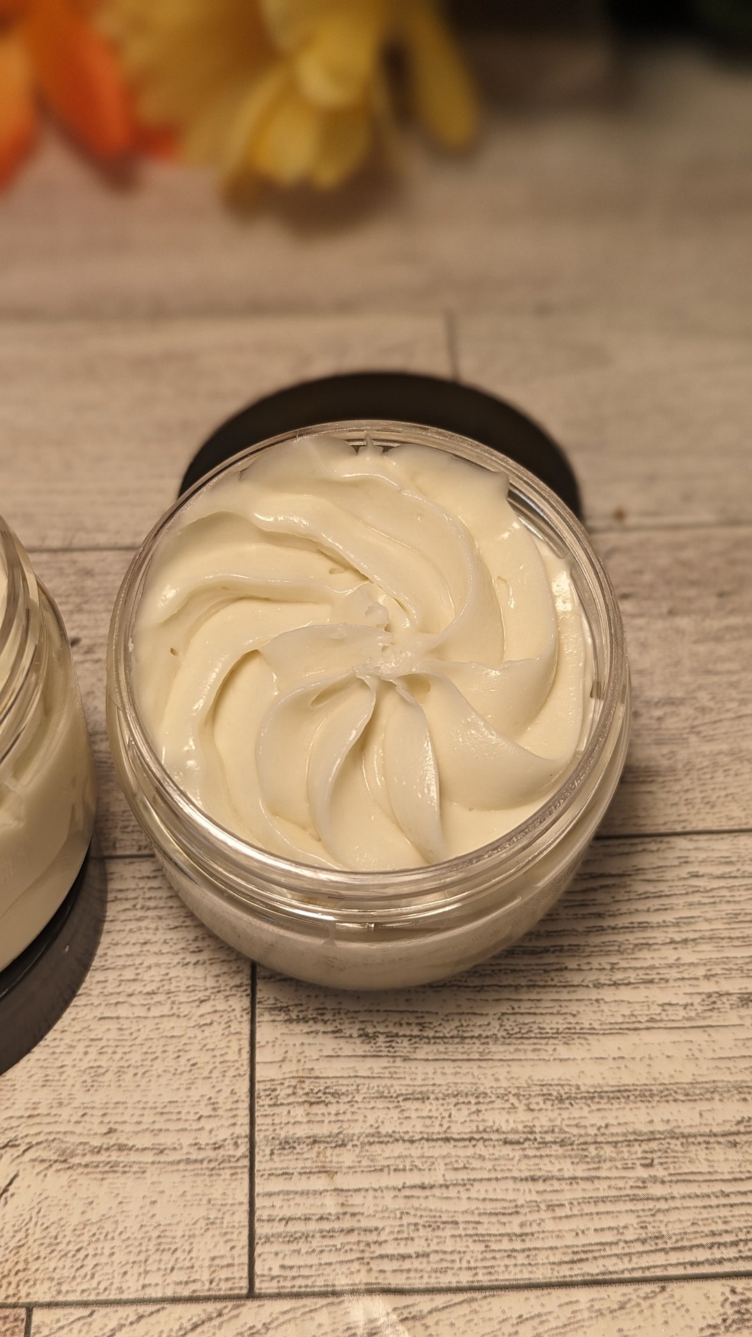 Body Butter With Shea Butter and Jojoba Oil. Essential Oil Infused Skin