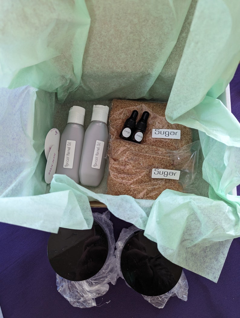 Sugar Scrub Kit. Body Scrub. Make Your Own. Skin Loving. Birthday Gift