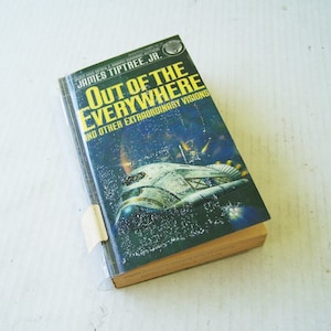 Out of the Everywhere and Other Extraordinary Visions by James Tiptree, Jr., 1980s Sci Fi Book, Science Fiction Gift Book, Classic Sci Fi