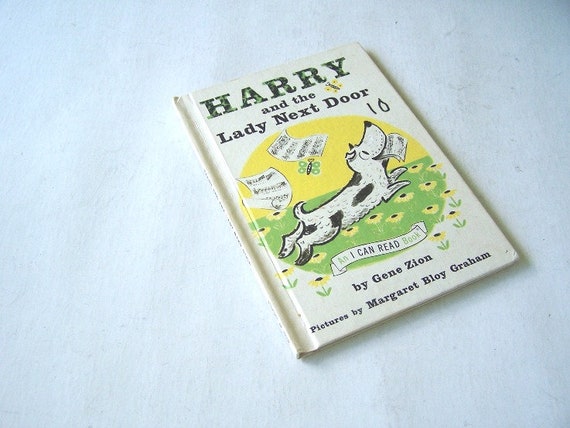 Harry And The Lady Next Door By Gene Zion An I Can Read Book Etsy