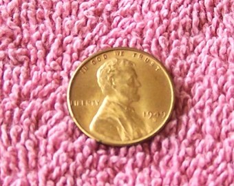 1949 S Lincoln Penny or Cent Uncirculated, Estate Find, Collectible Coin, American Seller, Birthday Gift, Rare Vintage Penny