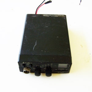 CB Radio Cobra Model No. 19 DX II for parts only, Car Accessories, Citizens Band Radio, Gadget Gift, Birthday Gift, Vintage Radio