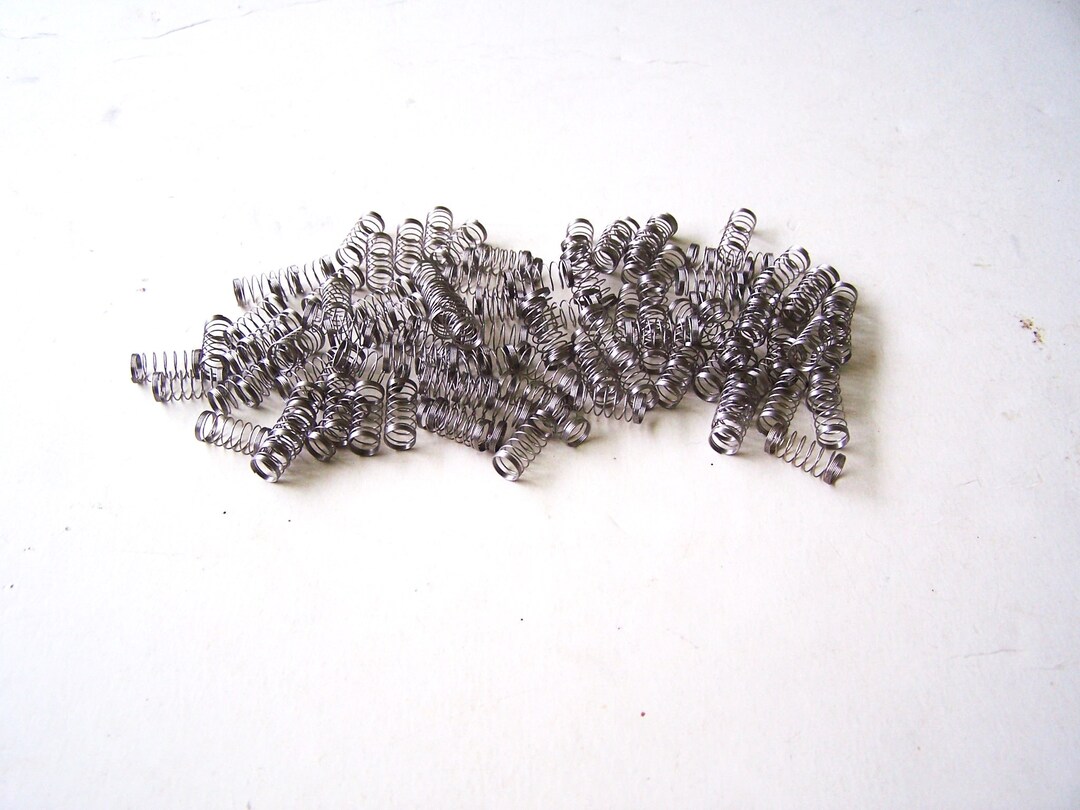Small Metal Springs 1/4 Diameter 5/8 Length Lot of Etsy