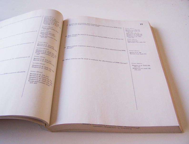 Respiratory Care Review, A Workbook & Study Guide, Third Edition