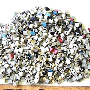 Teclas de telefone, teclas de telefone de mesa, suprimentos técnicos, suprimentos para joias, vendedor americano, suprimentos para arte digital, teclas de telefone vintage