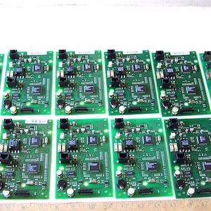 Circuits imprimés récupérés dans des téléphones de bureau, cartes d'ordinateur, lot de 12 circuits imprimés, pièces de cadran d'horloge, pièces recyclées, produit américain