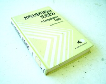 Postanesthesia Nursing, A Comprehensive Guide; Medical Reference, American Seller, Surgical Nursing, Postoperative Care, Recovery Room