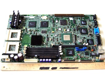 Computer Motherboard Circuit Board, Computer Art Parts, Geeky Stuff, Upcycled Computer Supplies, Large Circuit Board, American Product