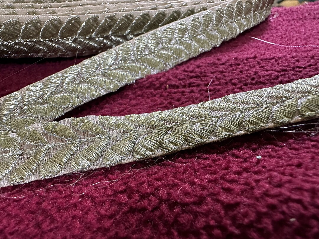 Gold Trim Lace Joining Lace Border Lace, 8 Yards Length Etsy