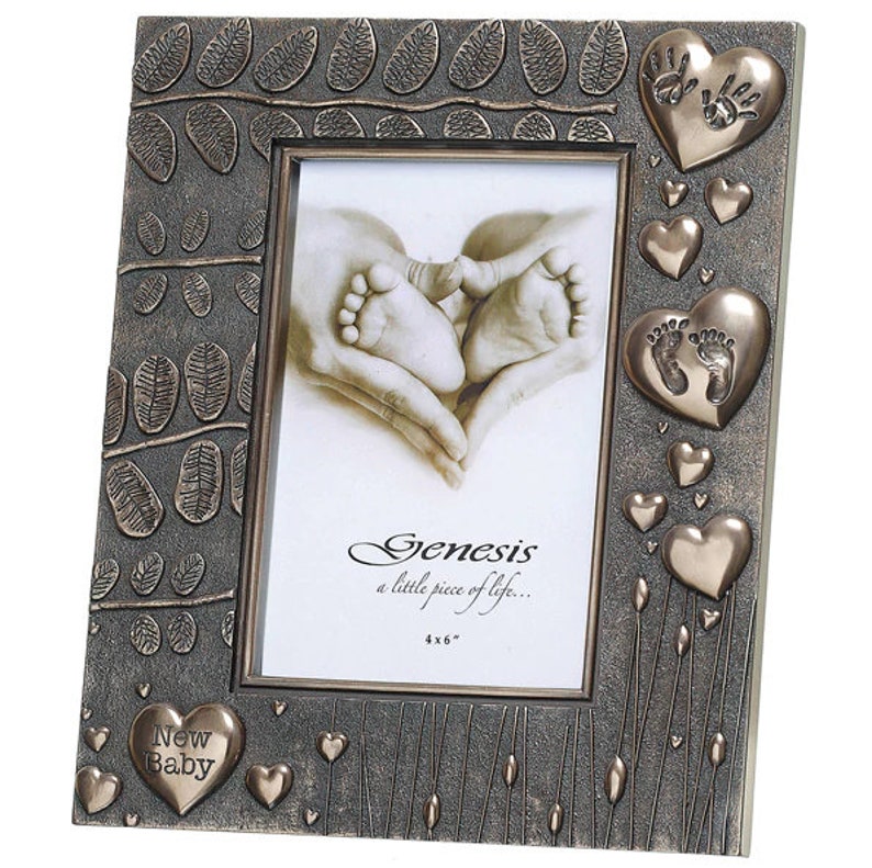 Genesis Bronze New Baby Frame Etsy
