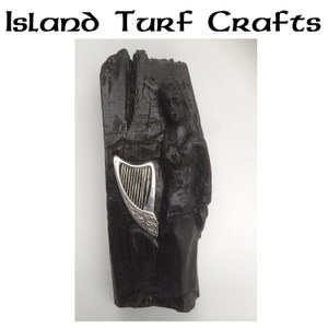 Bog Oak Irish Harpist 5.25&quot; [GF-4706-Q05I]