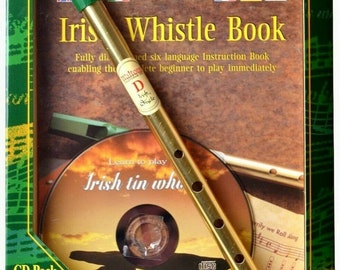 Walton's The Irish Tin Penny Whistle Learn How to Play Book With CD