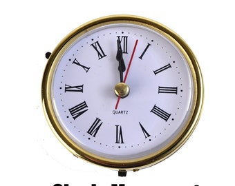 1 x Quartz 65mm Clock Insertion Movement
