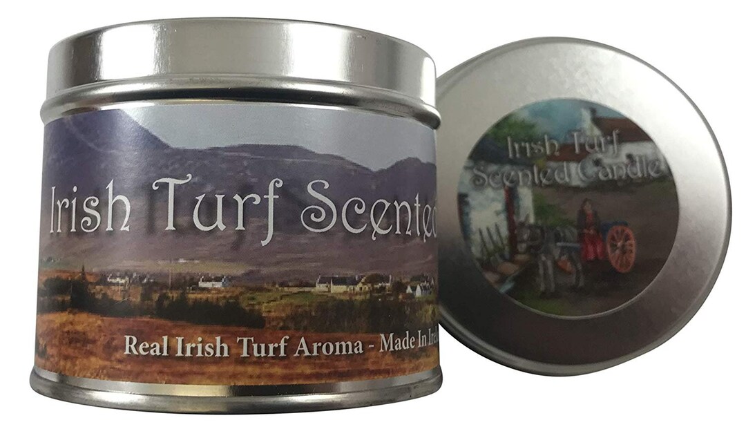 Traditional Irish Turf Scented Candle in Presentation Tin SC03 Etsy
