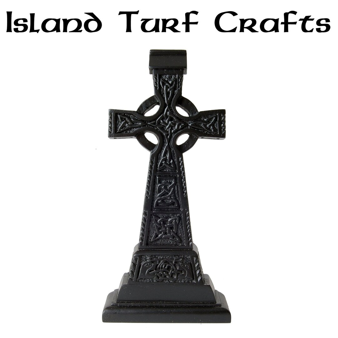 Irish Turf Celtic Cross 10'' [B1] - Etsy