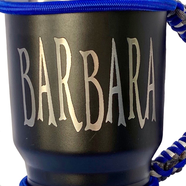 Straw Black Tumbler Personalized Engraved Gift set Thermal Cup Tumbler Handle Set 30oz tumbler set