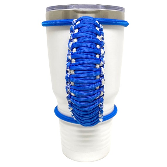 20 and 30 oz Tumbler Handle College Team Colors Paracord Handle for 30 and  20 oz YET Cup, Metal Tumbler
