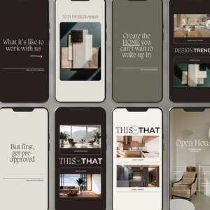 Pu&ograve; includere: Un collage di nove immagini che mostrano le tendenze del design d'interni per le case. Le immagini presentano cucine, soggiorni e camere da letto moderne con un focus sulla luce naturale, i colori neutri e il design minimalista.