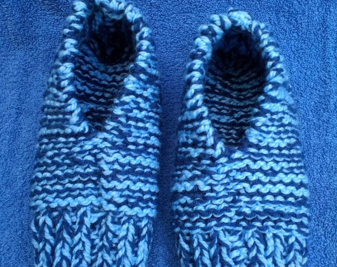 Men's, Hand Knitted Slippers, Knitted Slippers, Slippers, Shoes ...