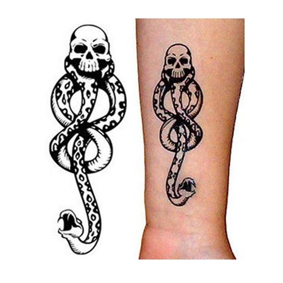 Miss Rie  Death Eater mark on the inside of the forearm 
