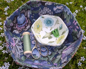 Wykrój na miskę Prosperity Fabric – EPP, dolną i szerszą (wzór cyfrowy)