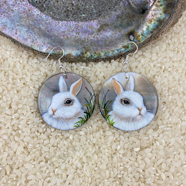 Hand Painted Rabbit - Etsy