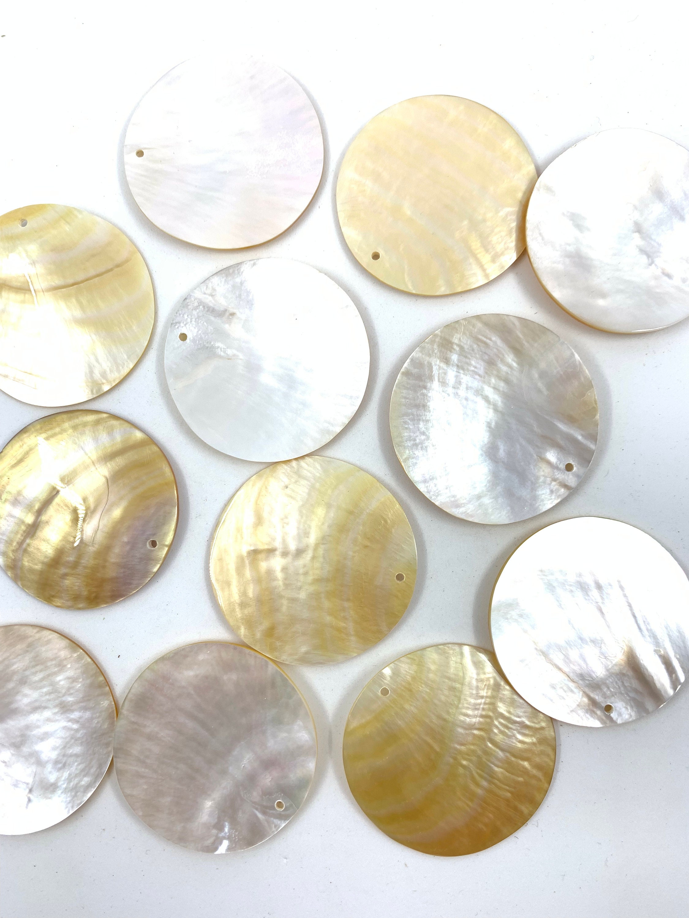 Natural SeaShell Flower Mother-of-pearl Shell Large Beads for Jewelry Making  DIY Necklace Brooch Hairpins Jewelry Accessories - AliExpress
