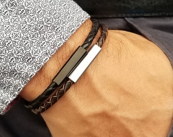 Simple Leather Bracelet