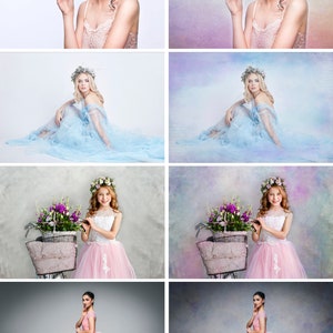 35 Pastel fine art texture overlay, Soft backdrop texture, Floral maternity backdrop overlays, Photoshop overlay, Digital Backdrop, jpg image 2