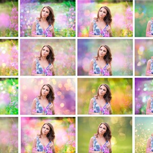35 Spring Summer Pastel Photo Art Backdrops, Bokeh, Photoshop ...