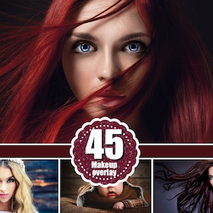 45 Fashion woman eyes eyelash hear Photo Overlays, makeup portrait portret face effect, wedding woman girl, Photoshop Overlays, png