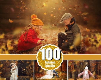 100 superposiciones de hojas de otoño, superposición de Photoshop, efecto de caída, hojas de otoño, aspecto realista y natural, texturas de otoño, archivo png jpg