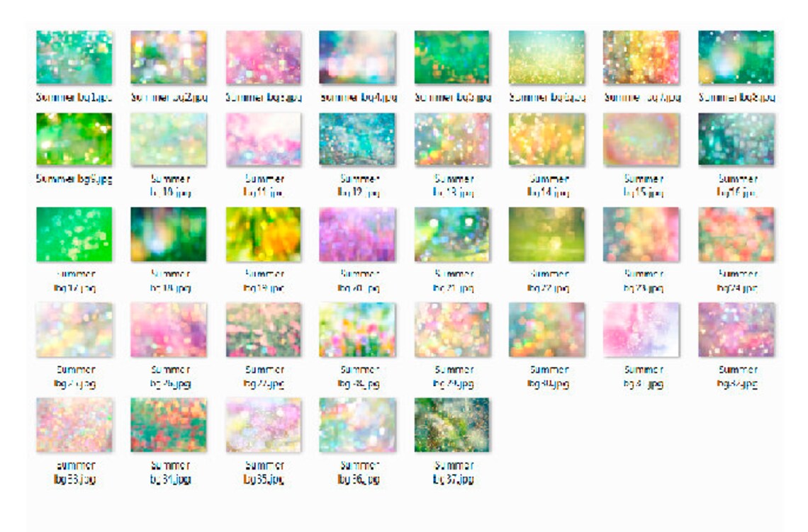 35 Spring Summer Pastel Photo Art Backdrops, Bokeh, Photoshop ...