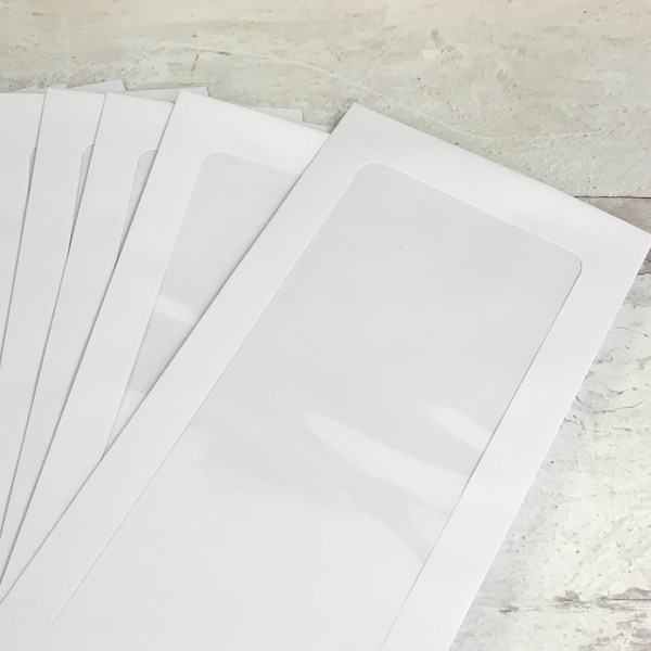 Envelopes With Window Etsy