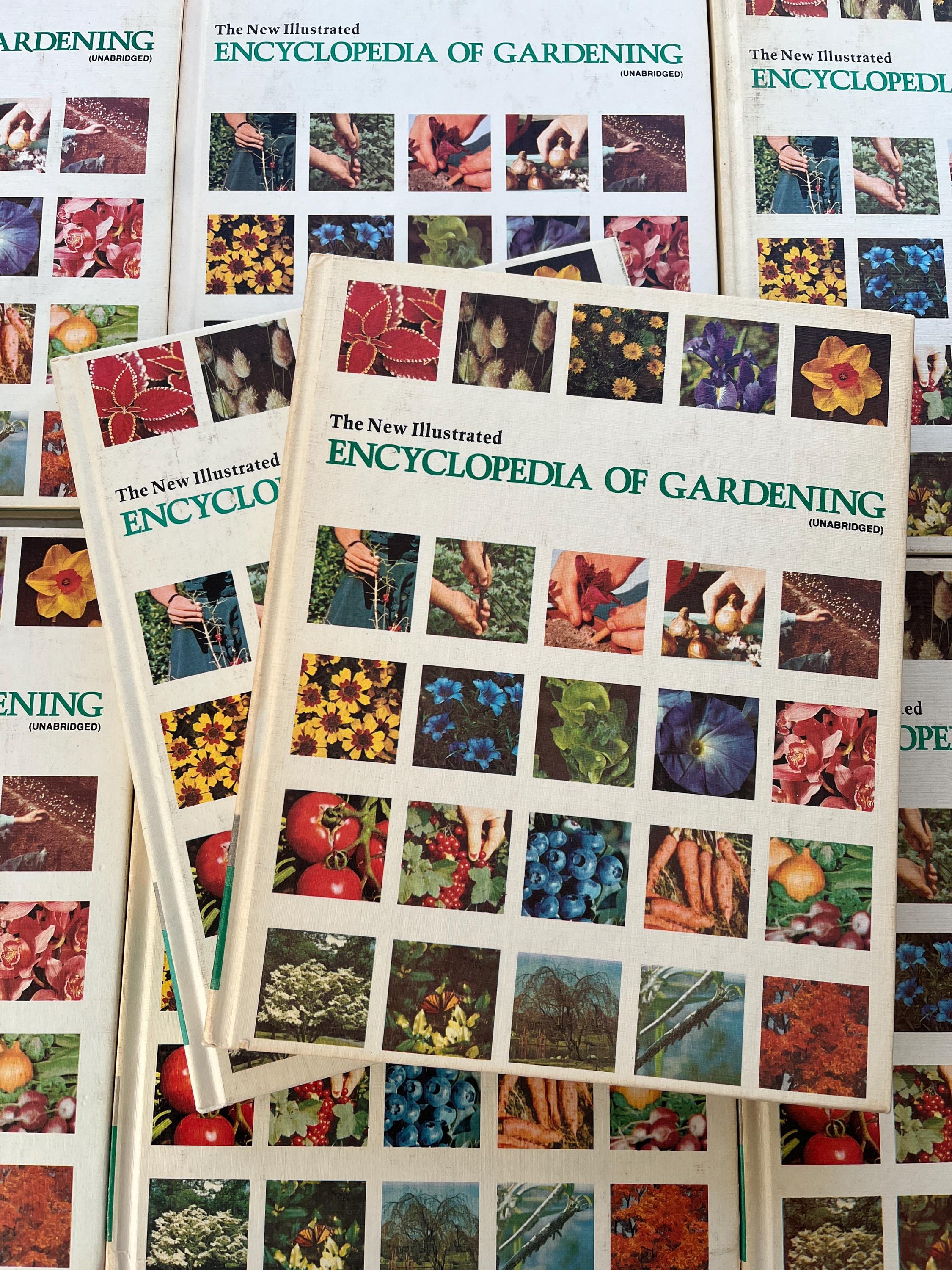 2 Vintage the New Illustrated Encyclopedia of Gardening Books 1970's - Etsy