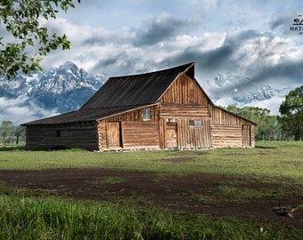 T.A. Moulton Barn - Grand Teton National Park | Landscape Photography