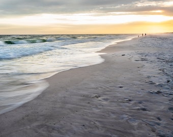 A Sunset Stroll - Navarre Beach Florida | Landscape Photography