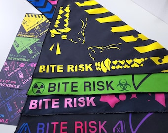 Bite Risk Bandana | Over Sized Furry Fursuit Accessory