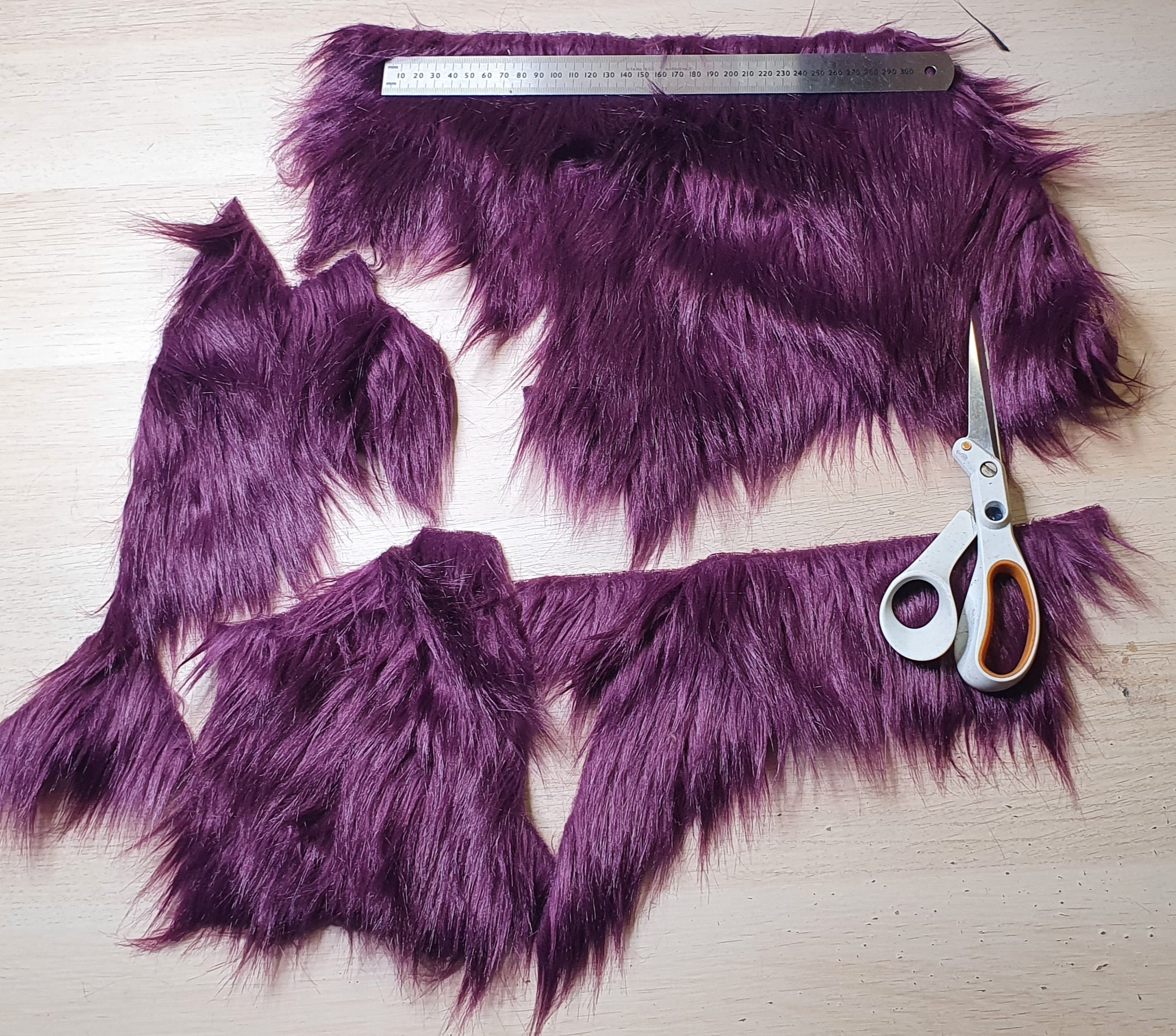 Howl Fabrics Faux Fur Remainders Etsy UK