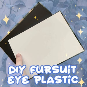 Gaasstof Fursuit Eyes DIY Kit Optioneel kunststof afbeelding 4