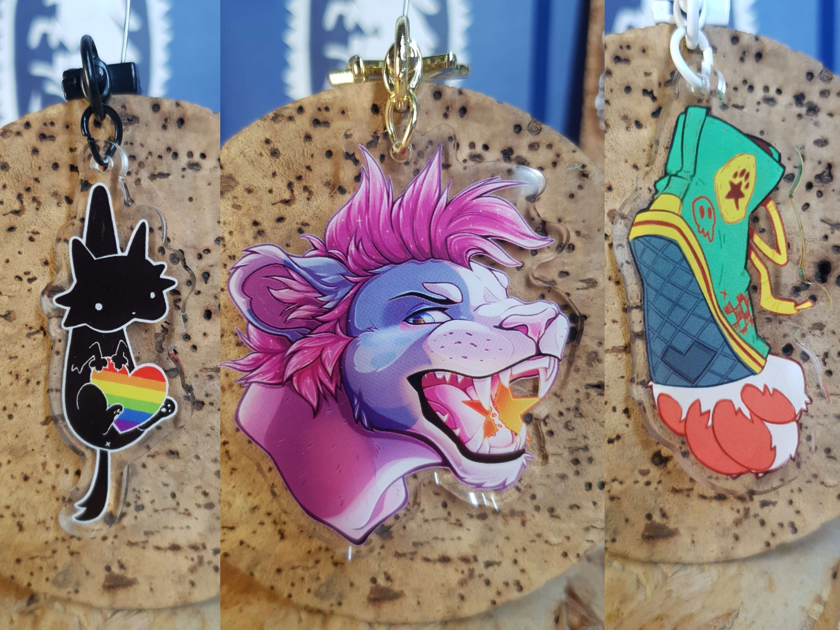 Furry keychains store