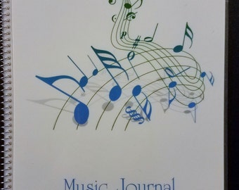 8.5"x11" Music Journal