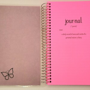 Pink Blush & Bloom Diary with lock image 7