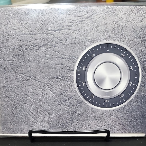 Gray Password Book